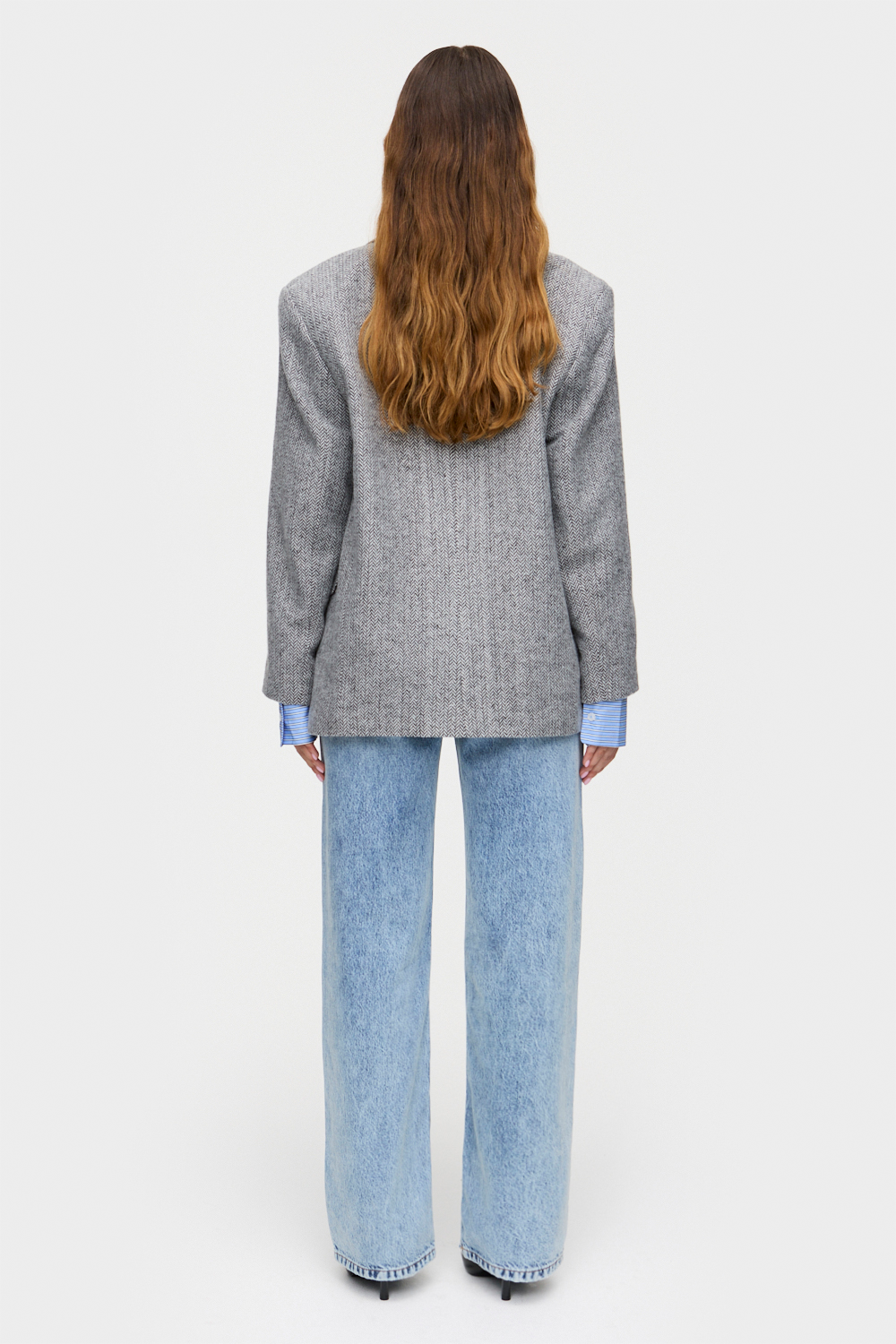 The Herringbone Blazer