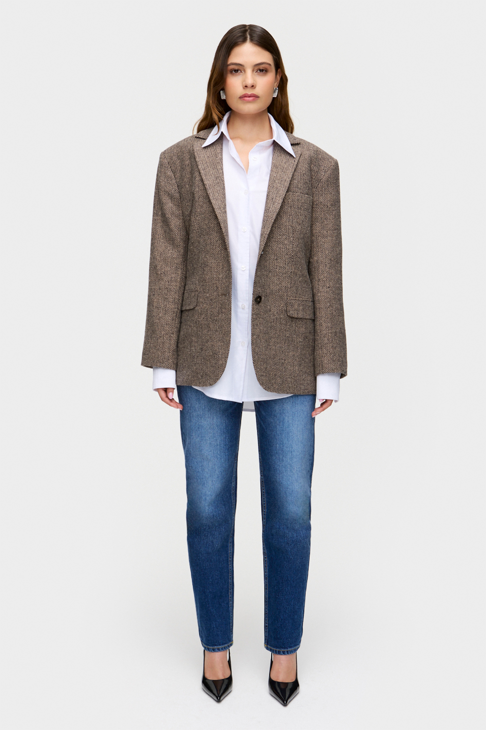 The Herringbone Blazer