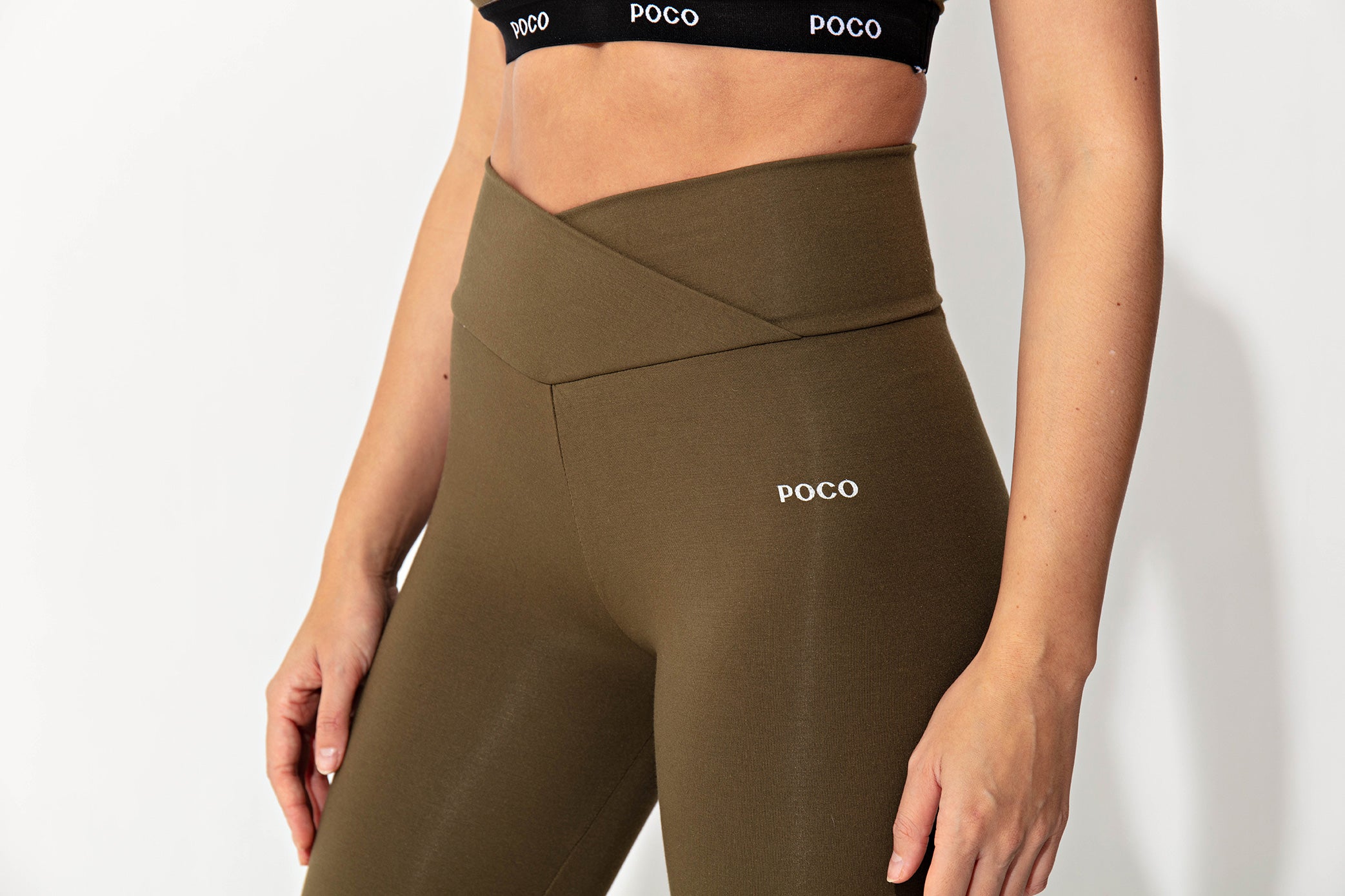The Cross Over Bike Short Dark Olive - Shorts - POCO by Pippa