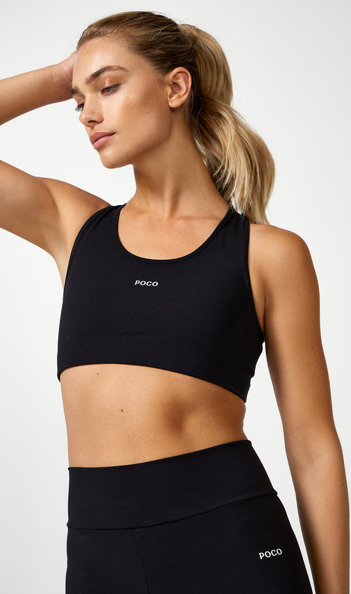 The Crop Top Black - T-shirts - POCO by Pippa