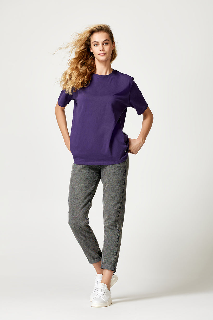 The Staple Tee Purple - T-shirts - POCO by Pippa
