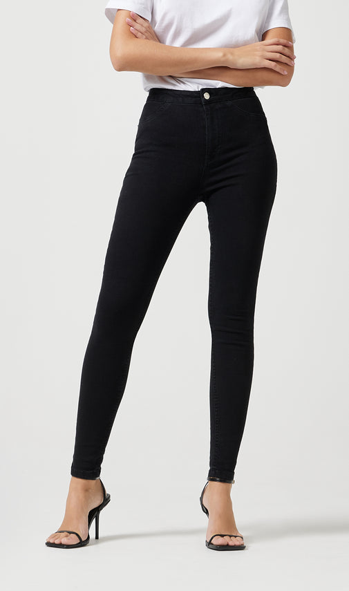 The High Rise Jegging - All Star Black